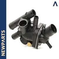 Newparts ThermostatgehäUse FüR Opel Renault Master II Trafic 1.9 D DTI Schwarz