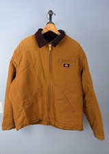 Dickies Detroit Style Mens XL Blanket Lined Duck Canvas Workwear Jacket