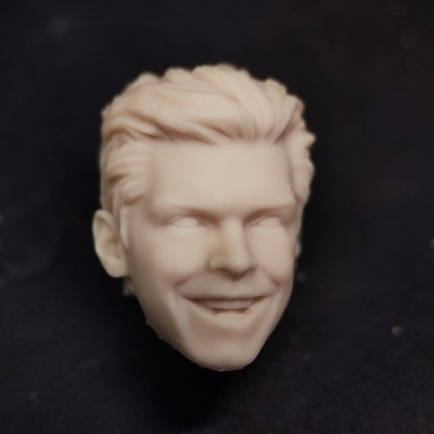 Blank 1/18 1/12 1/10 Joker Cameron Unpainted Head Sculpt fit 3.75'' 6'' 7'' Figure