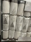 Pier 1 Silver Pine Trees Christmas Crackers Party Hat, Joke, Novelty Item — photo 3