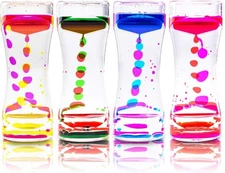 Liquid Motion Bubbler for Sensory Play, Fidget Toy, Children Activity, Desk Top,