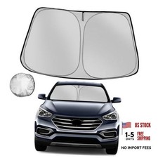 Hyun-Dai Santa Fe Windshield Sun Shade Foldable Sunshade