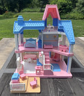 Vintage 1991 Playskool Grand Victorian Dollhouse w/ Accessories Working Grill! — photo 8