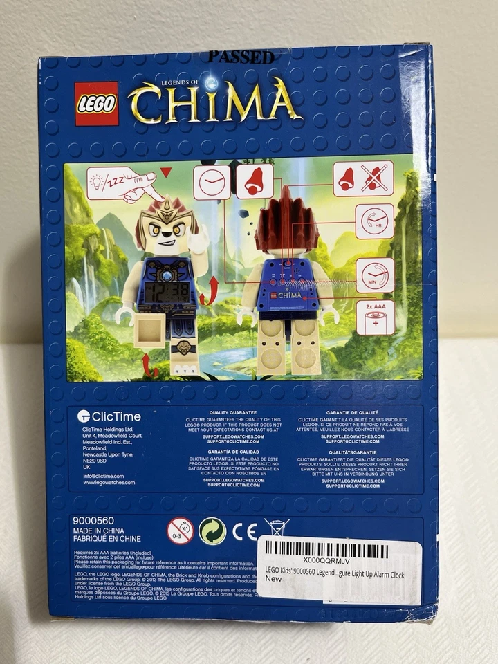 LEGO Legends of Chima LAVAL Alarm Clock NEW! - Image 3 of 4