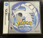 Pokemon: SoulSilver Version (Nintendo DS, 2010) Case & Game
