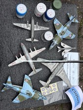 Dinky Toy  Aircraft Collection For Restoration With Paints And Decals