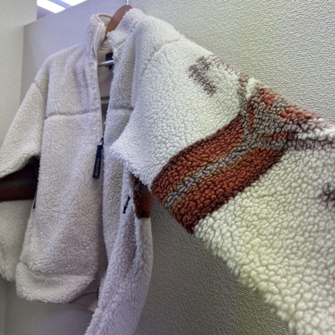 PENDLETON BEYFLOW Boa Jacket Zip-up Native Patter… - image 2