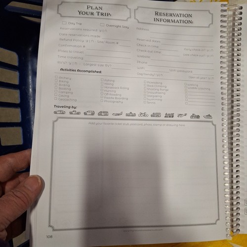 Oregon State Parks Adventure Book; Spiral Workbook - Unused - Picture 7 of 8