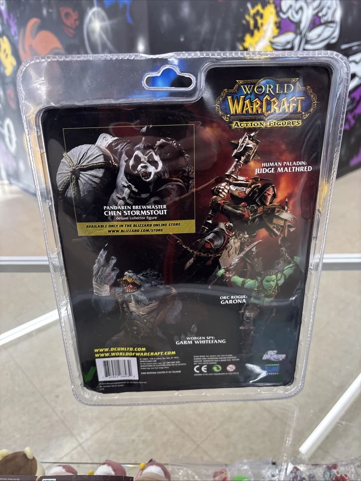 DC Unlimited World of Warcraft: Serie 7: Worgen Spy: Garm Whitefang Acción Foto 2 de 4