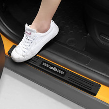 4PCS Car Door Sill Protector for Ford 2021-2025 2026 Bronco Sport Accessories Ma