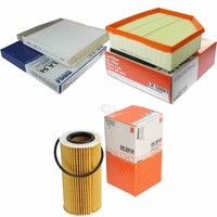 Mahle / Knecht Innenraumfilter LA 54 Luftfilter LX 1289/1 ÖLfilter OX 370D