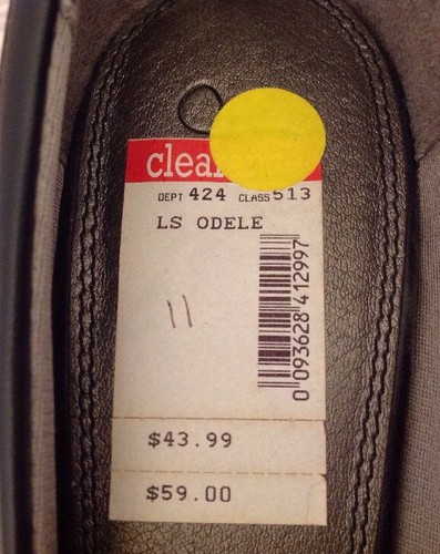 Women's 11 Life Stride Black Heels - Picture 11 of 12