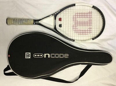 Wilson NCode N 6 Oversize 110 4 1/2 grip Tennis Racquet - PRE OWNED