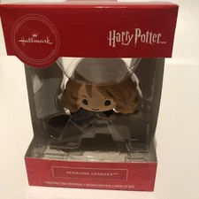 hallmark Xmas Ornament Hermione Flying On A Broom Harry Potter ornament NEW