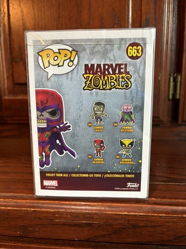 Funko POP! Marvel Zombies: Zombie Magneto #663 Funko Excl. ¡BÓVEDA + Protector! - Imagen 4 de 18