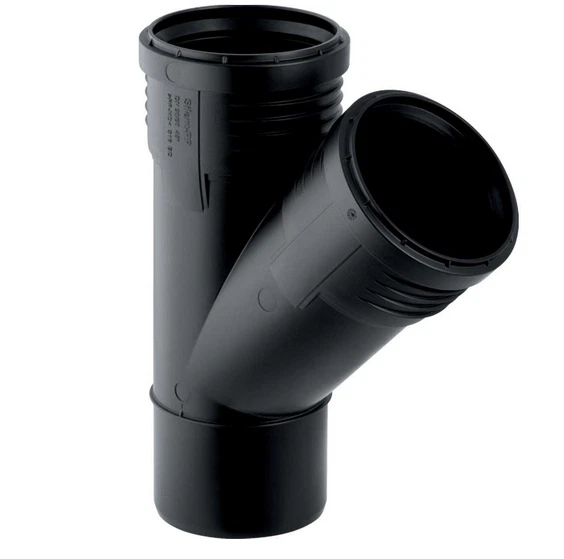 Geberit Silent-PP Rohr, Muffe, Bogen, Abzweig, Red., uvm. ,32,40,50,75,90,110 mm - Bild 4 von 4