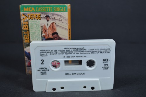 Bell Biv Devoe Poison Cassette Single 1990 Vintage Tape - Picture 3 of 4