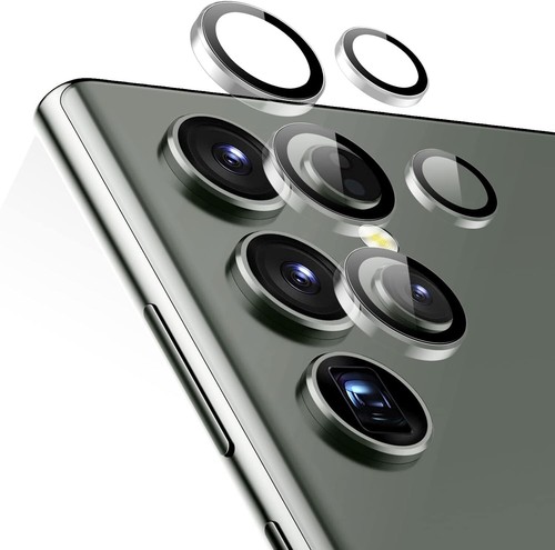 For Samsung Galaxy S24 Ultra S24+ 9H Tempered Glass Metal Camera Lens Protector - 第 20/20 張圖片