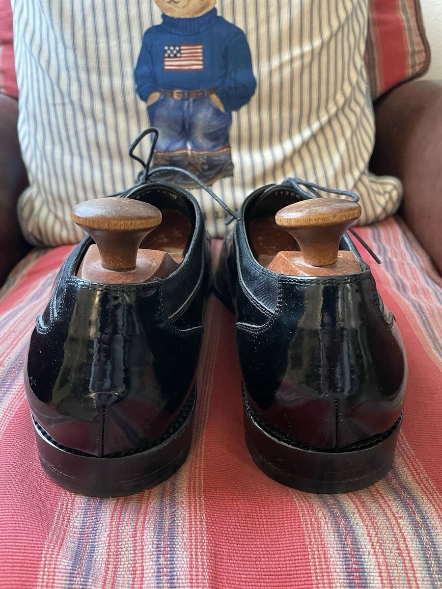 Cole Haan Made in Italy Vintage Grosgrain & Patent Leather  display picture 2