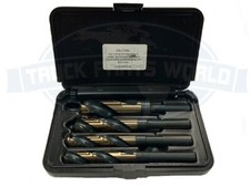 Norseman 4 pc Silver Deming Drill Bit Set HI-Moly M7 9/16 to 1" S D USA SD-4SP