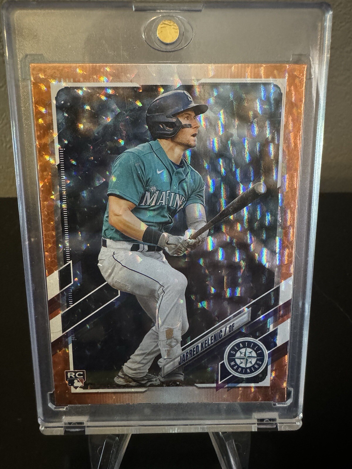 2021 Topps Update Series - Orange Foil #US302 Jarred Kelenic /299 (RC)