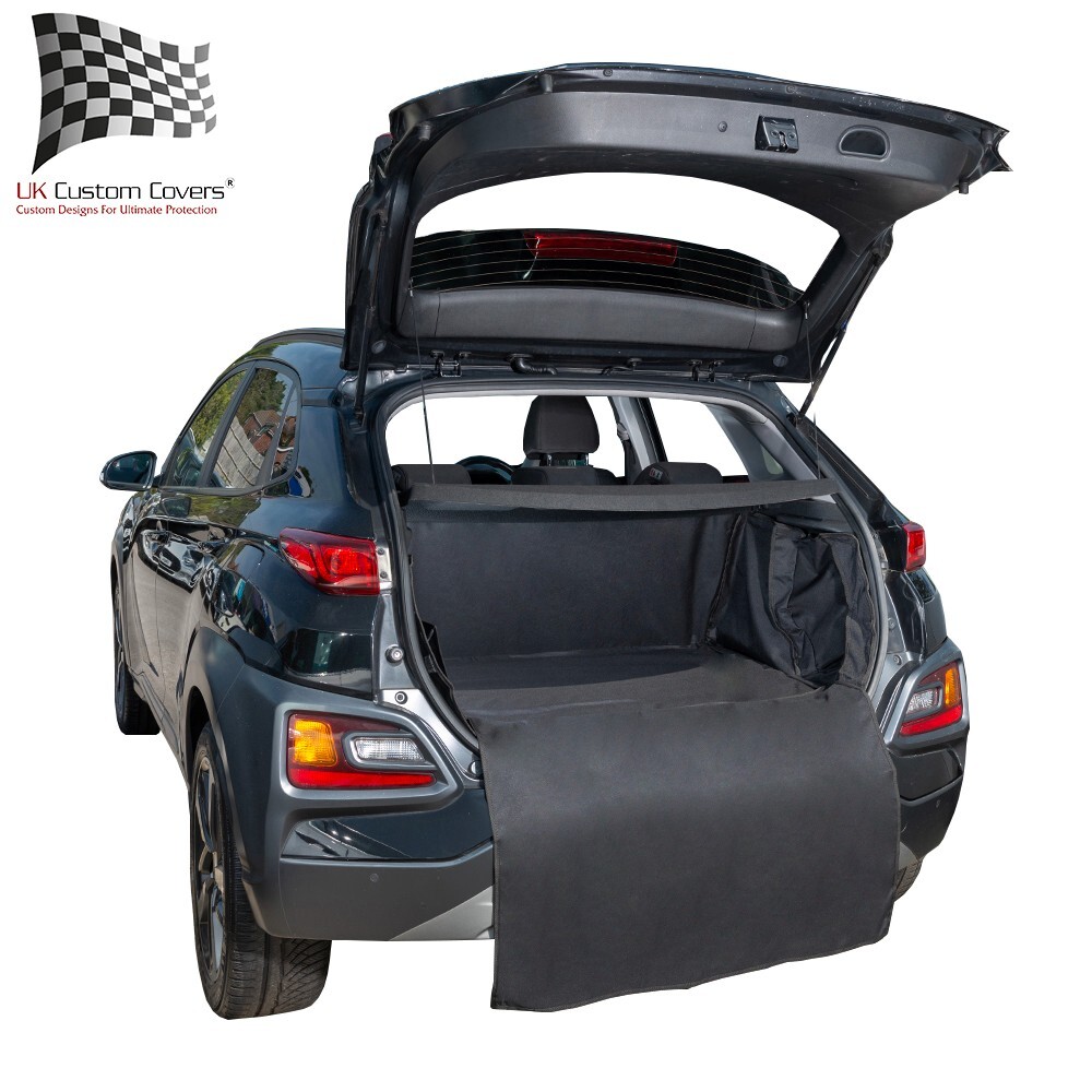 PARA ADAPTARSE HYUNDAI KONA HÍBRIDA BOTAS TAPETE PROTECTOR PERRO A MEDIDA (2017 ADELANTE) 061