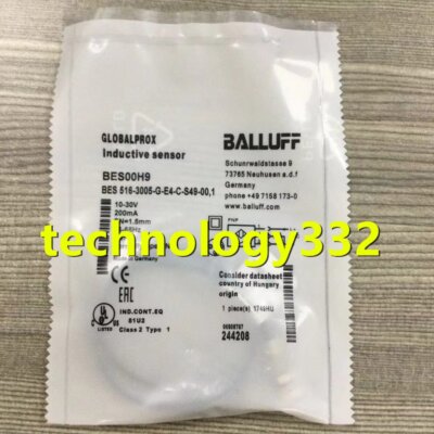 Sensore Di Prossimità Balluff BES 516-3005-G-E4-C-S49-00,2 (BES00HA) – Nuovo, Consegna Rapida