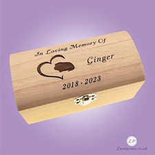 Guinea Pig Ashes Burial Urn Bereavement Memorial Keepsake Box Gift Personalised
