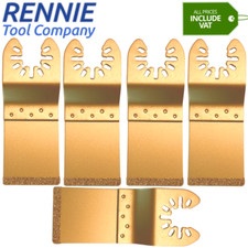 5 X Carbide End Cut Blade For Dewalt Fein ETC Oscillating Multi Tool Blades