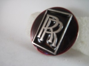 19?? Rolls Royce emblem pewter repro | eBay