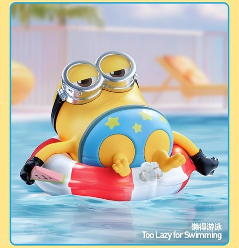 POPMART Minions lazy every day figure blind box trend cute toy gift ornament - Imagen 16 de 38