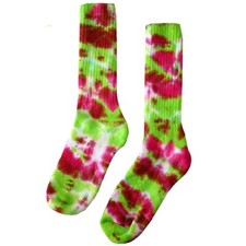 Tie Dye Women's Crew Socks size 9/11 NWT