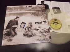 Area "Event '76" LP clear g/f inner Sony Music – 19439885751 Europe 2021