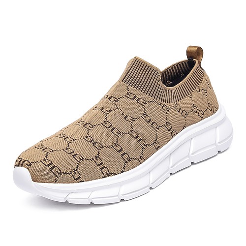 Herren Slipper Laufschuhe Athletisch Walking Turnschuhe Leicht Mesh Turnschuhe - Bild 50 von 60