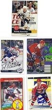 1991 Pro Set #4 Randy Burridge Washington Capitals Signed Autographed Card