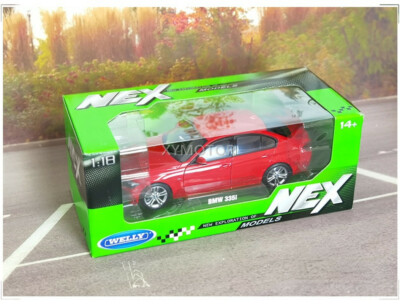 Welly BMW 3 series 335i Metal 1/18 Model Car Black | eBay UK