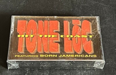 TONE LOC Hit The Coast/Mean Green Cassette1993 Feat. Born Jamericans New, Sealed