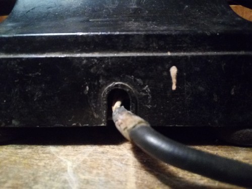 (16-7) "WESTERN ELECTRIC COMPANY BELL SYSTEM PHONE" POOR CONDITION / PARTS ONLY - Picture 23 of 24