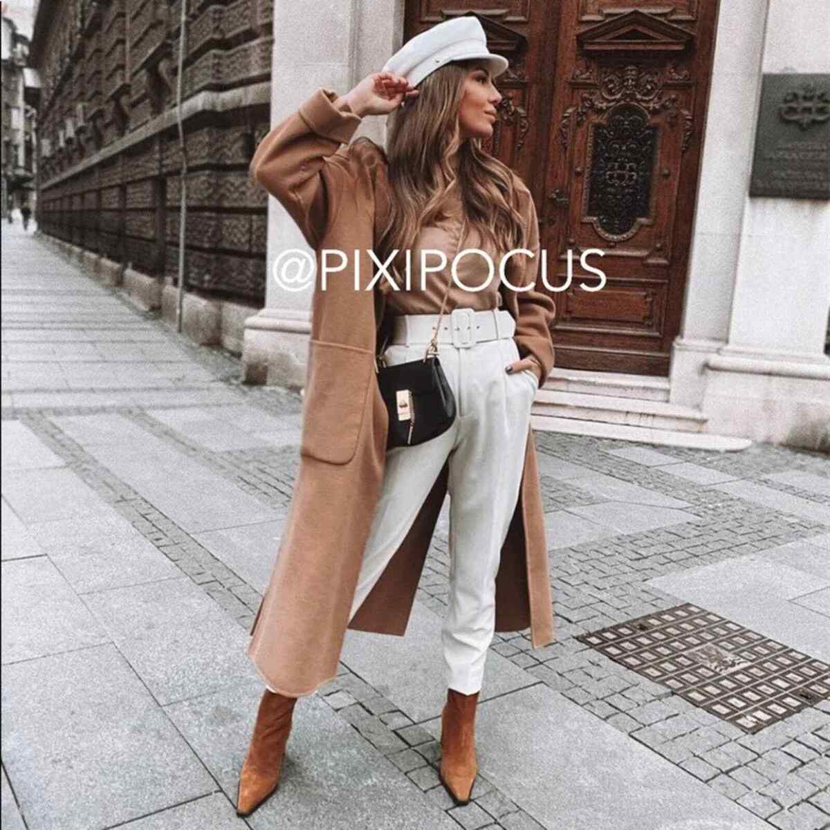 ZARA NEW BELTED HIGH-WAISTED PANTS ECRU WHITE S - XL 1478 ZARA NEW BELTED HIGH-WAISTED PANTS ECRU WHITE S - XL 1478