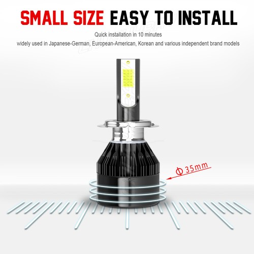 Para For Subaru Outback 2010-2014 LED faro alto/bajo + bombillas antiniebla - Picture 6 of 12