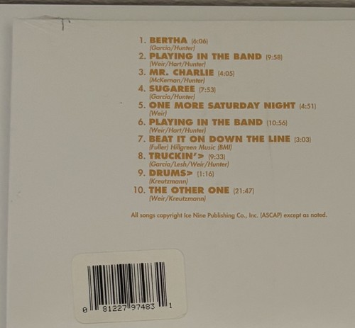 Grateful Dead Europe ‘72 Bremen 4/21/72 CD! Grateful Dead Europe 1972 CD! - Picture 23 of 24