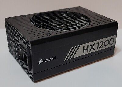 Corsair HX1200 1200W 80 PLUS Platinum Power Supply New Open Box Corsair HX1200 1200W 80 PLUS Platinum Power Supply New Open Box