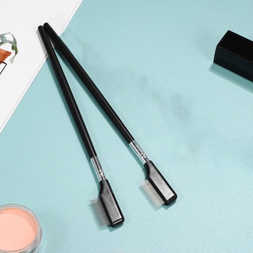 4 Stück Metall-Wimpernbürste, Pflege, Wimperntrenner, Mascara, - Bild 11 von 12