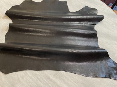 LEDERFELLE, HELLE, NAPPALEDERFELLE - SCHWARZER LACKAUFDRUCK...VRR