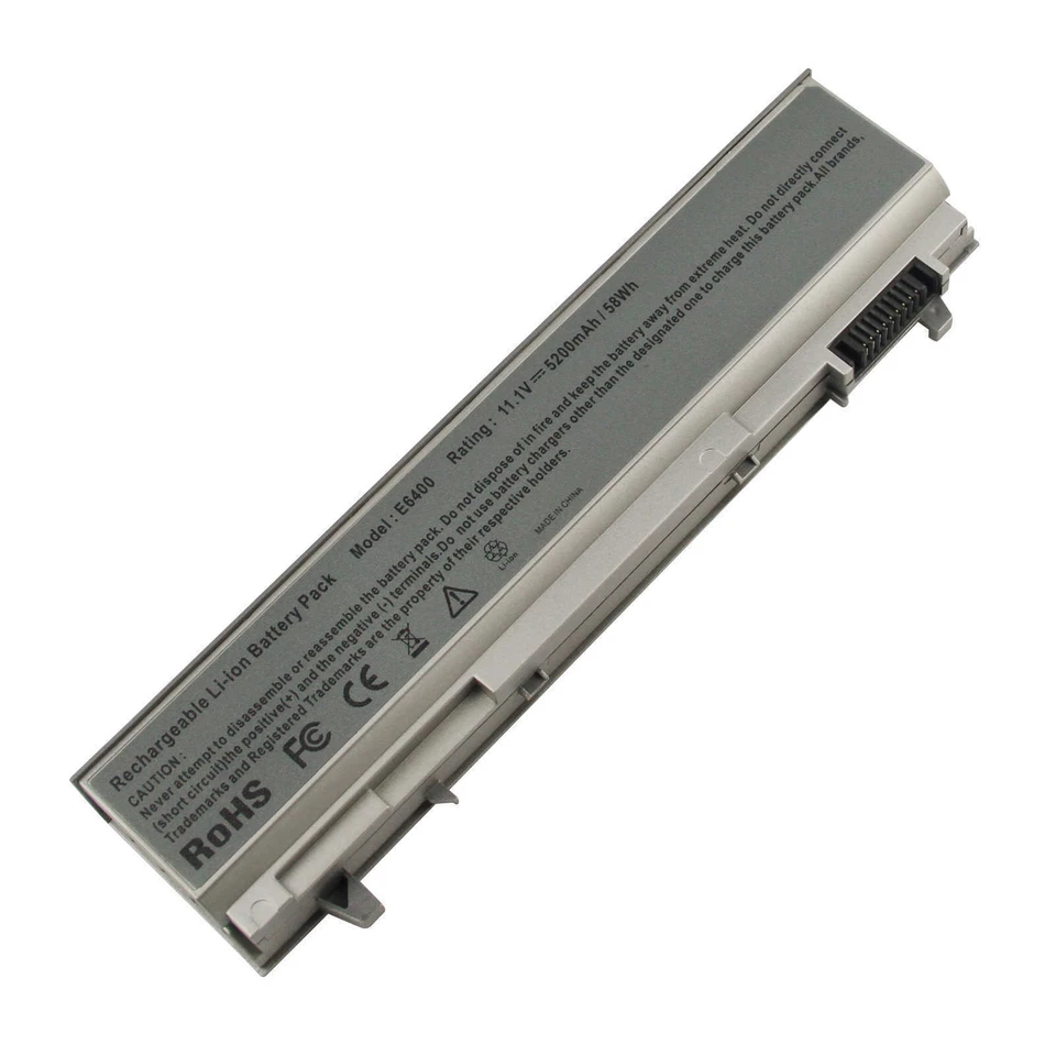 Bateria para Dell Latitude E6400 E6410 E6500 E6510 Precision M2400 M4400 PT434 EUA - Imagem 2 de 4