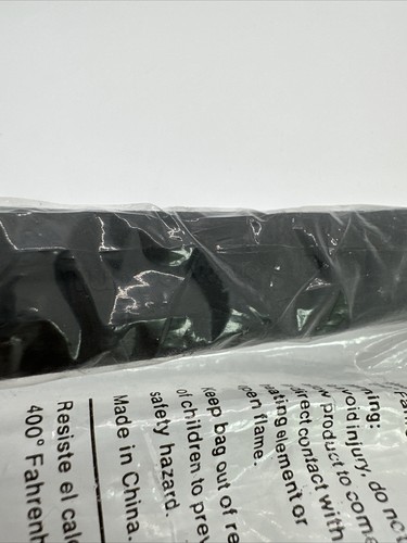 Tupperware E-Series Turning Fork Prong 15" Long Serving Utensil Black NOS IN BAG - Picture 10 of 11