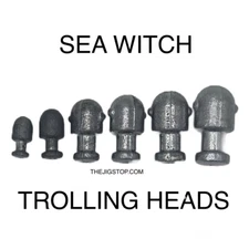 SEA WITCH TROLLING HEADS 1/8OZ TO 1OZ 10PACK WAHOO