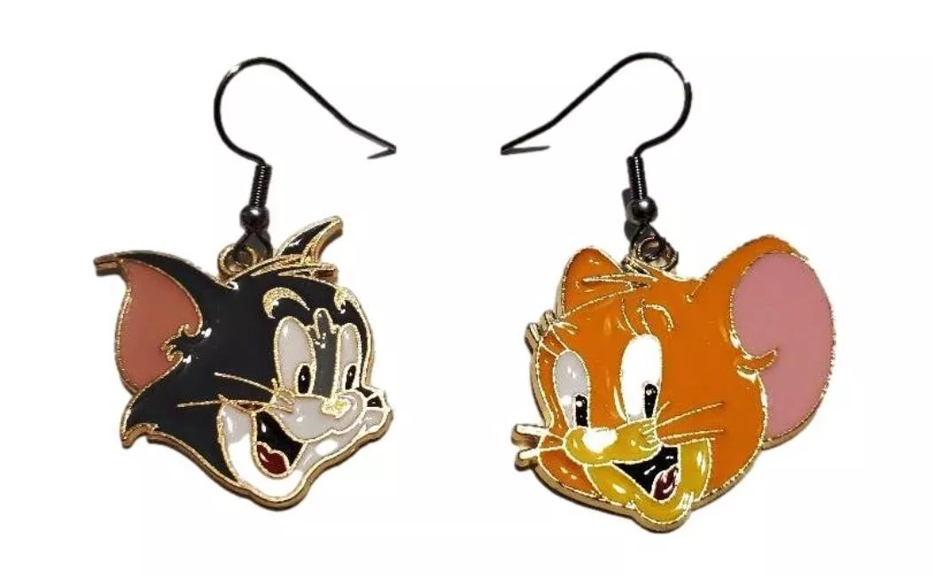 Cartoon character earrings sale