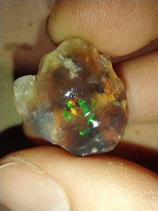 15 Tcw Rough Australian Lightning Ridge Opal Multi Color Opal Water