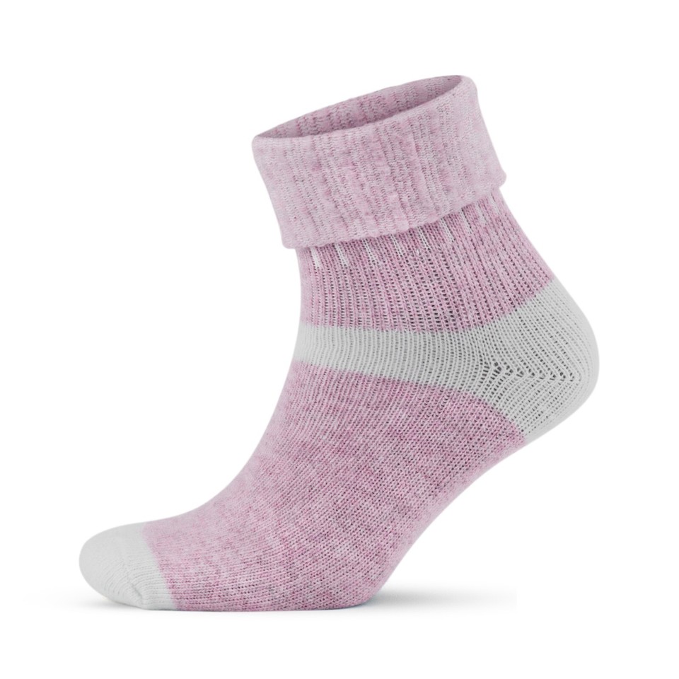 2 Pairs Alpaca Wool Socks for Women, Thermal Warm Crew Merino Wool